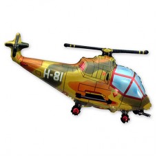 Шар фигура Вертолет милитар