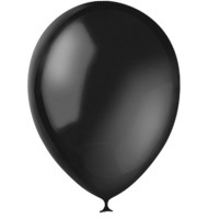 M 12"/30см Декоратор BLACK 048 шар латекс